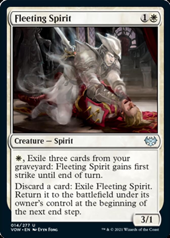 Fleeting Spirit [Innistrad: Crimson Vow] - Destination Retro