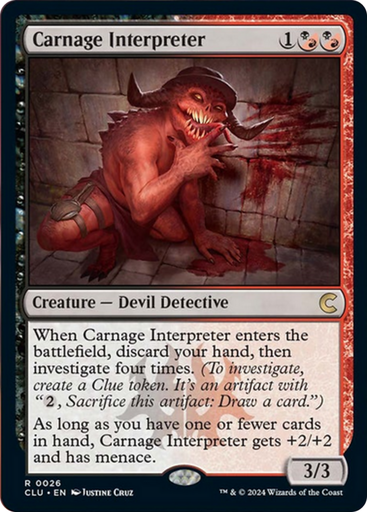 Carnage Interpreter [Ravnica: Clue Edition] - Destination Retro