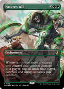 Nature's Will (Anime Borderless) (Confetti Foil) [Wilds of Eldraine: Enchanting Tales] - Destination Retro