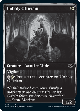 Unholy Officiant [Innistrad: Double Feature] - Destination Retro