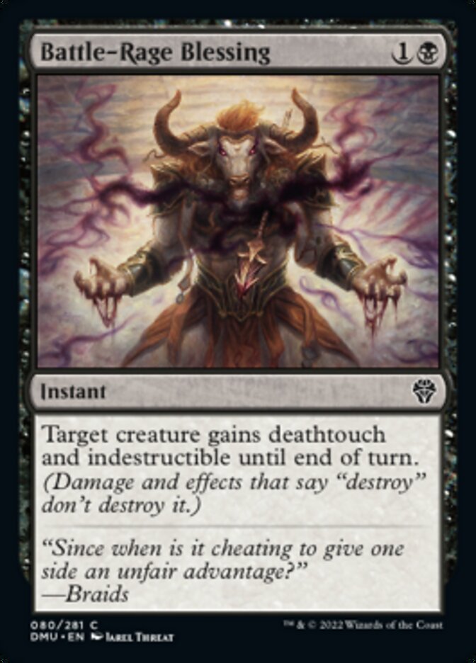 Battle-Rage Blessing [Dominaria United] - Destination Retro