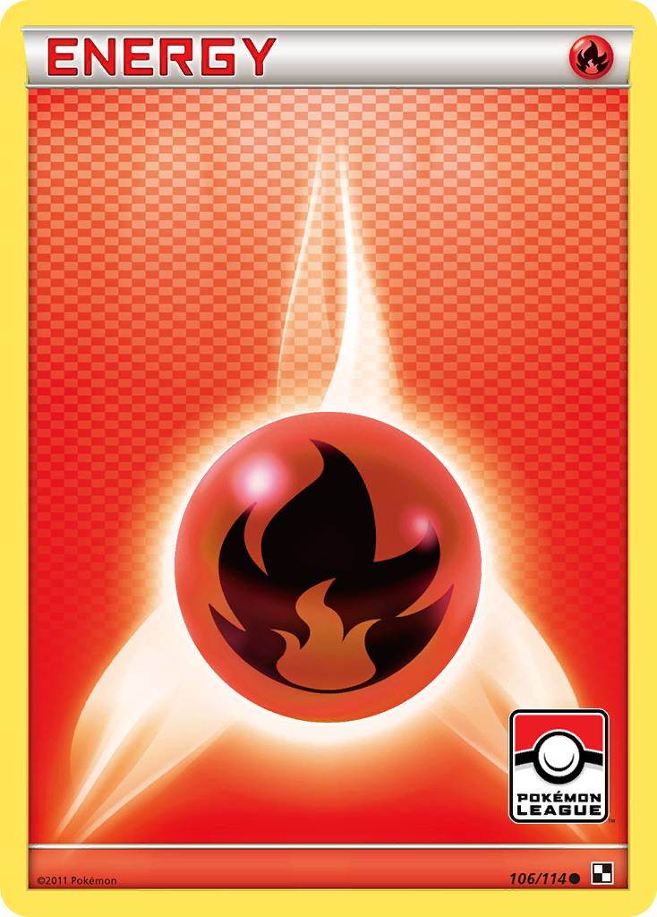 Fire Energy (106/114) [Black & White: Base Set] - Destination Retro