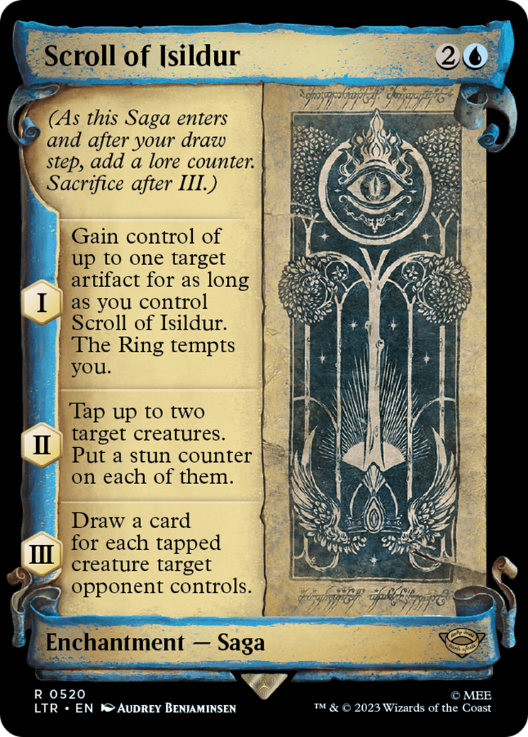 Scroll of Isildur [The Lord of the Rings: Tales of Middle-Earth Showcase Scrolls] - Destination Retro