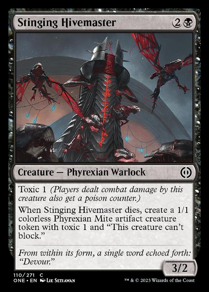Stinging Hivemaster [Phyrexia: All Will Be One] - Destination Retro
