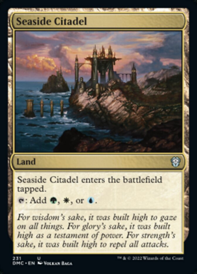 Seaside Citadel [Dominaria United Commander] - Destination Retro