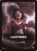 Lightning Theme Card [Jumpstart Front Cards] - Destination Retro
