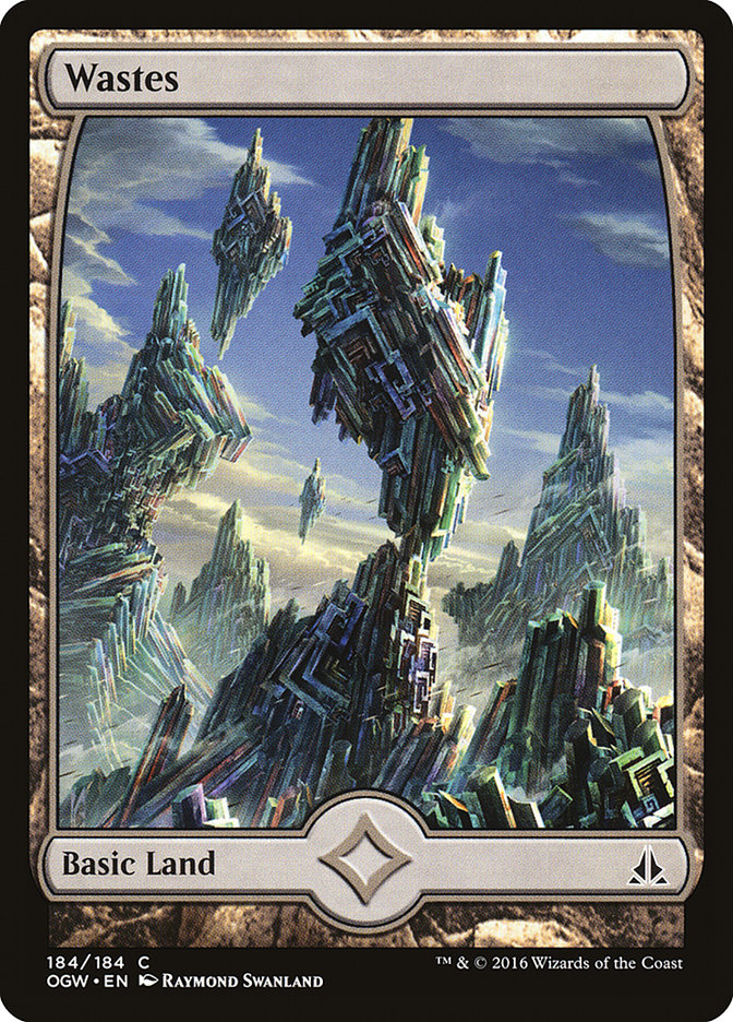 Wastes (184) (Full Art) [Oath of the Gatewatch] - Destination Retro