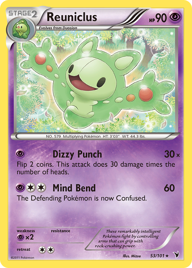 Reuniclus (53/101) [Black & White: Noble Victories] - Destination Retro