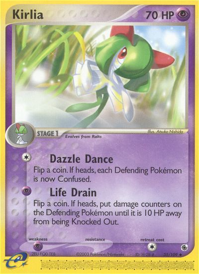 Kirlia (35/109) [EX: Ruby & Sapphire] - Destination Retro
