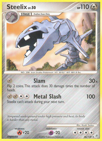 Steelix (38/130) [Diamond & Pearl: Base Set] - Destination Retro