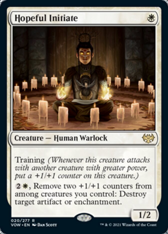Hopeful Initiate [Innistrad: Crimson Vow] - Destination Retro