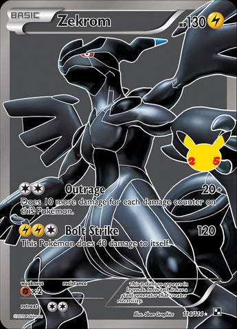 Zekrom (114/114) [Celebrations: 25th Anniversary - Classic Collection] - Destination Retro