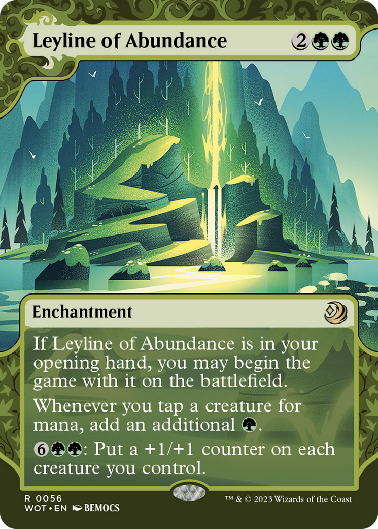 Leyline of Abundance [Wilds of Eldraine: Enchanting Tales] - Destination Retro