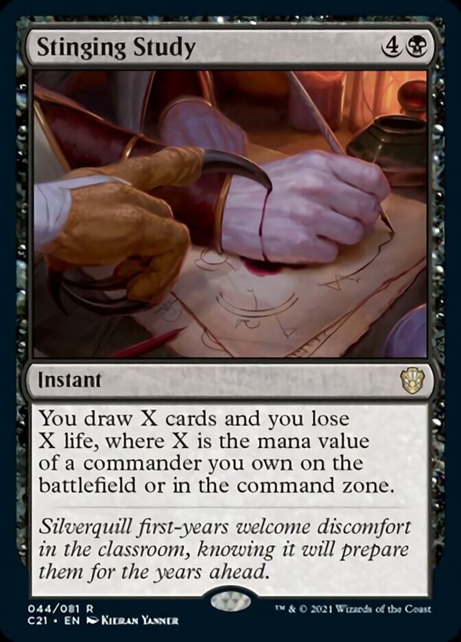 Stinging Study [Commander 2021] - Destination Retro