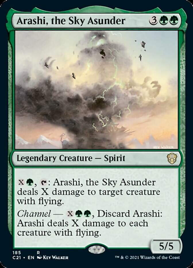 Arashi, the Sky Asunder [Commander 2021] - Destination Retro