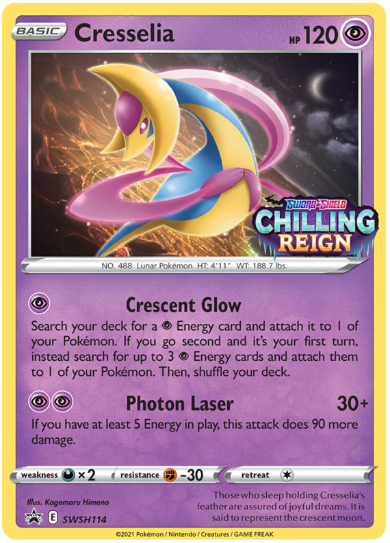 Cresselia (SWSH114) [Sword & Shield: Black Star Promos] - Destination Retro
