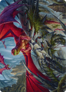 Hoarding Broodlord Art Card [March of the Machine Art Series] - Destination Retro