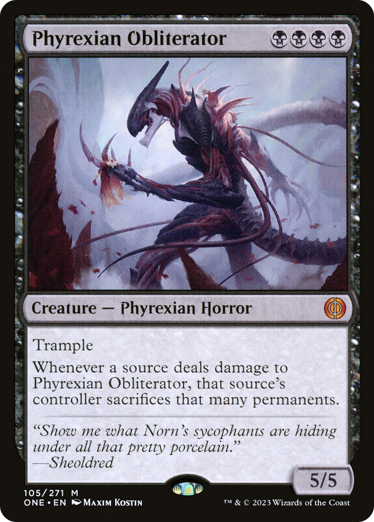 Phyrexian Obliterator [Phyrexia: All Will Be One] - Destination Retro