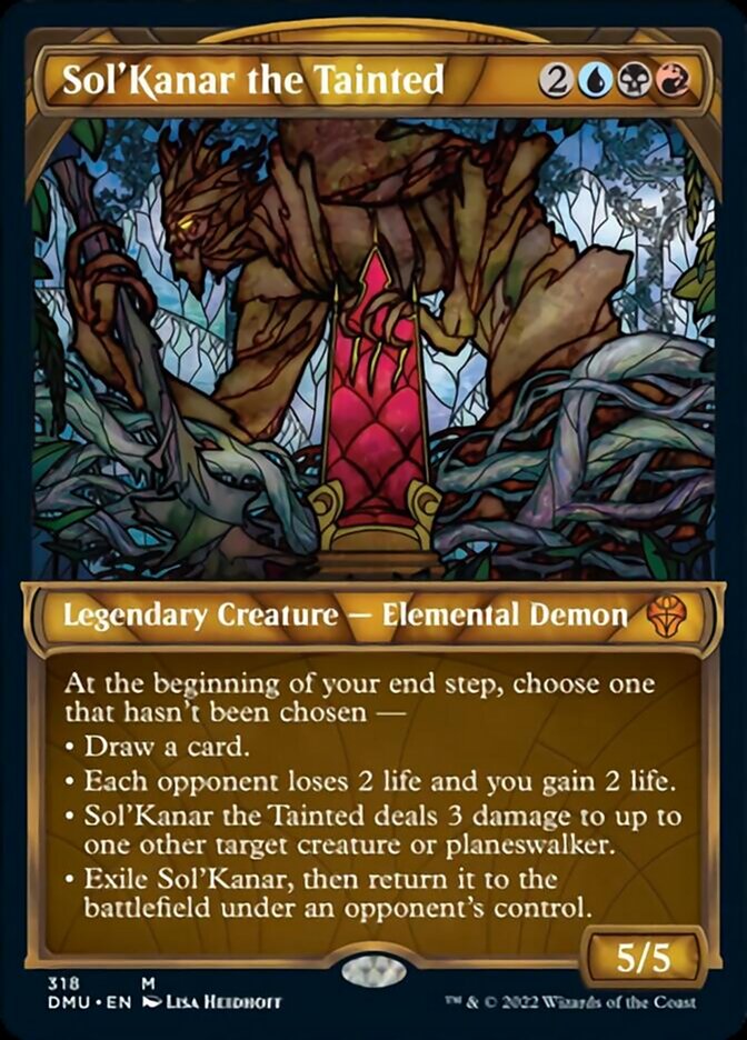Sol'Kanar the Tainted (Showcase) [Dominaria United] - Destination Retro