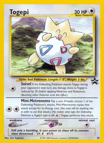 Togepi (30) [Wizards: Black Star Promos] - Destination Retro