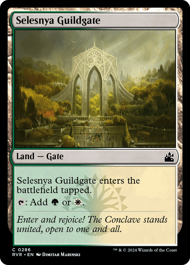 Selesnya Guildgate [Ravnica Remastered] - Destination Retro