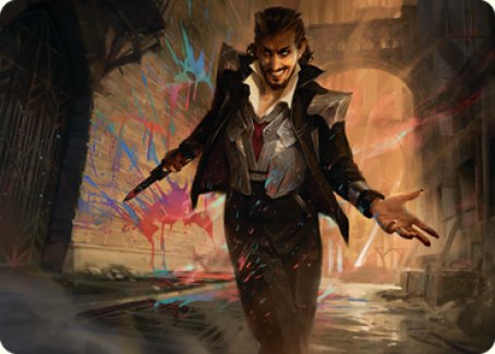 Anhelo, the Painter Art Card [Streets of New Capenna Art Series] - Destination Retro