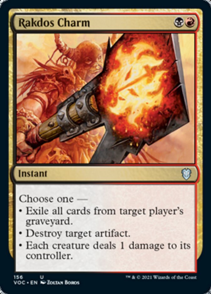 Rakdos Charm [Innistrad: Crimson Vow Commander] - Destination Retro