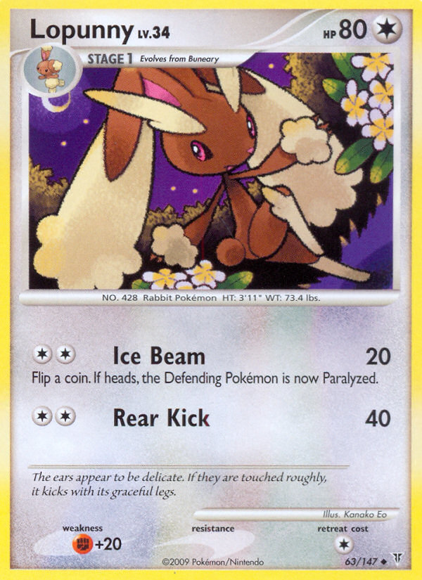 Lopunny (63/147) [Supreme Victors] - Destination Retro