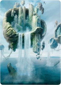 Island 2 Art Card [Zendikar Rising Art Series] - Destination Retro