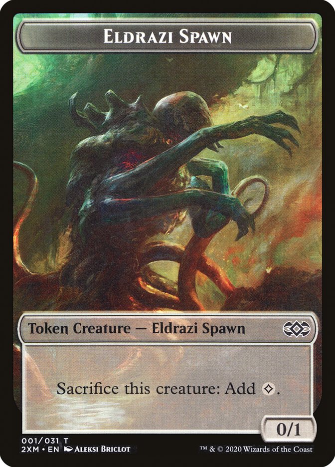 Eldrazi Spawn Token [Double Masters] - Destination Retro