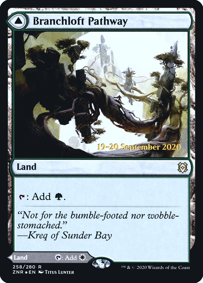 Branchloft Pathway // Boulderloft Pathway  [Zendikar Rising Prerelease Promos] - Destination Retro