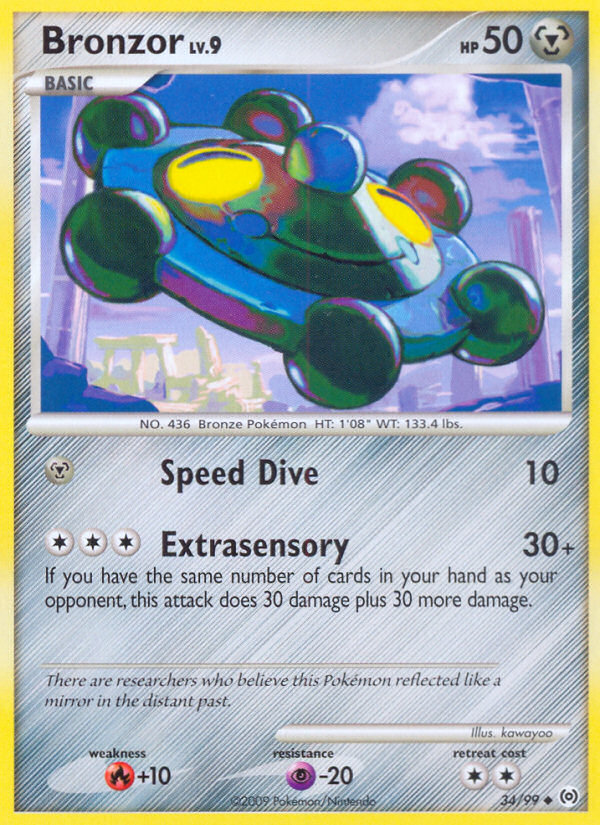 Bronzor (34/99) [Arceus] - Destination Retro
