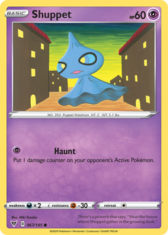 Shuppet (67) [Sword & Shield: Vivid Voltage] - Destination Retro