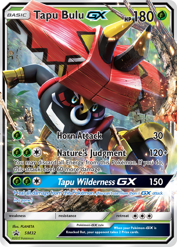 Tapu Bulu GX (SM32) [Sun & Moon: Black Star Promos] - Destination Retro