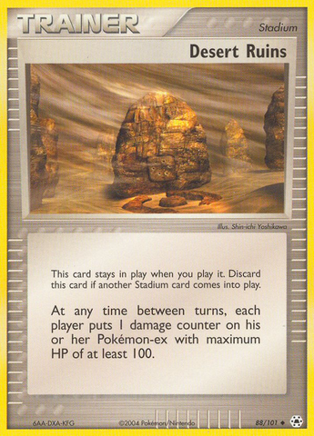 Desert Ruins (88/101) [EX: Hidden Legends] - Destination Retro