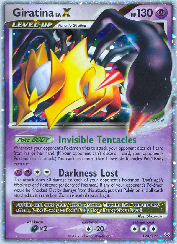Giratina LV.X (124/127) [Platinum: Base Set] - Destination Retro