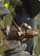 Mirrormere Guardian Art Card (Gold-Stamped Signature) [The Lord of the Rings: Tales of Middle-earth Art Series] - Destination Retro