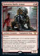 Komainu Battle Armor [Kamigawa: Neon Dynasty Commander] - Destination Retro