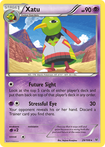 Xatu (29/108) [XY: Roaring Skies] - Destination Retro