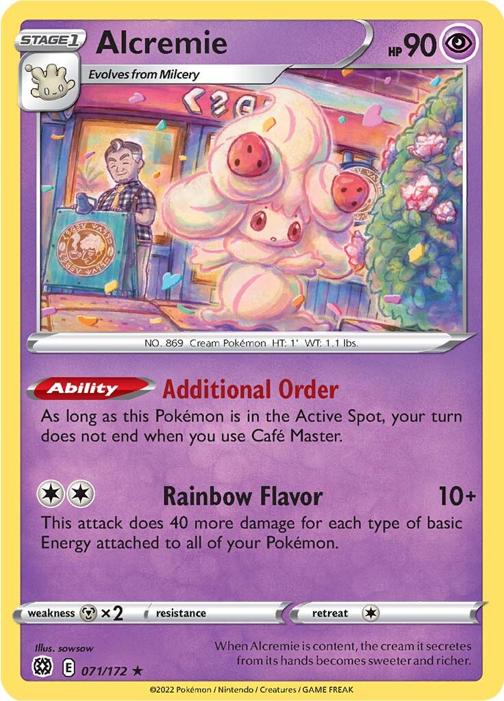 Alcremie (071/172) [Sword & Shield: Brilliant Stars] - Destination Retro