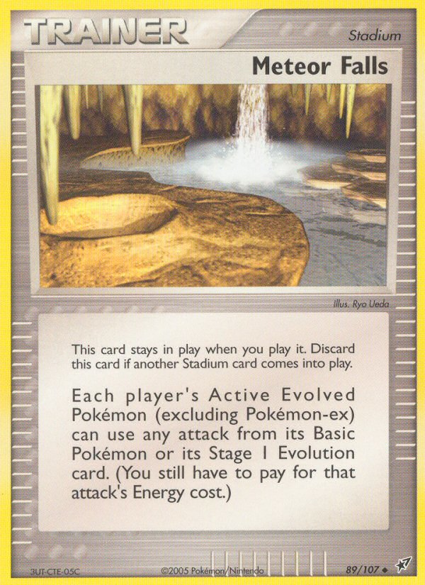 Meteor Falls (89/107) [EX: Deoxys] - Destination Retro