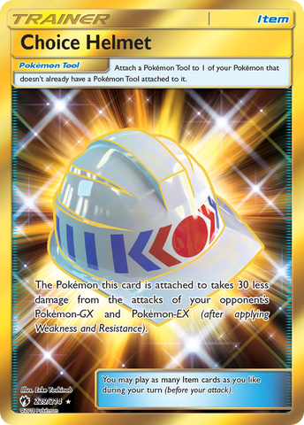 Choice Helmet (229/214) [Sun & Moon: Lost Thunder] - Destination Retro