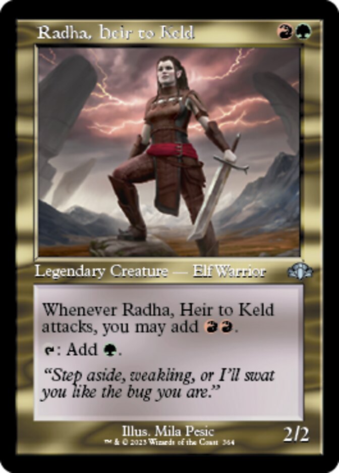 Radha, Heir to Keld (Retro) [Dominaria Remastered] - Destination Retro