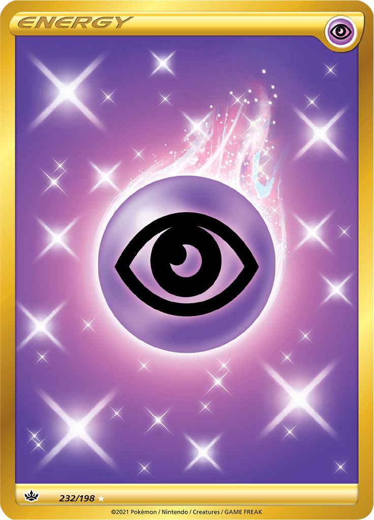 Psychic Energy (232/198) [Sword & Shield: Chilling Reign] - Destination Retro