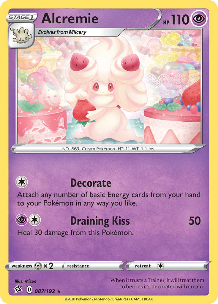 Alcremie (87/192) [Sword & Shield: Rebel Clash] - Destination Retro