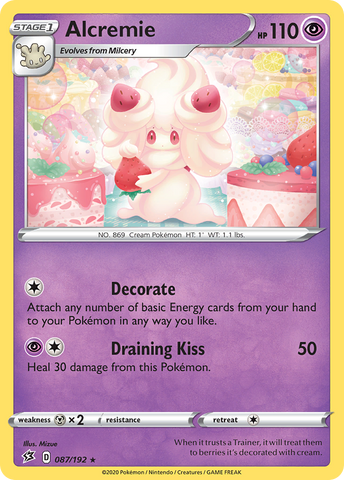 Alcremie (87/192) [Sword & Shield: Rebel Clash] - Destination Retro