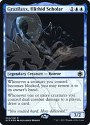 Grazilaxx, Illithid Scholar (Ampersand Promo) [Dungeons & Dragons: Adventures in the Forgotten Realms Promos] - Destination Retro