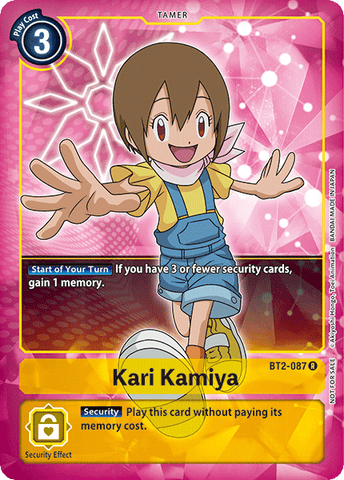 Kari Kamiya [BT2-087] (Buy-A-Box Promo) [Release Special Booster Ver.1.0 Promos] - Destination Retro