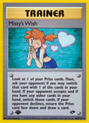 Misty's Wish (108/132) [Gym Challenge 1st Edition] - Destination Retro