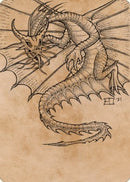 Ancient Gold Dragon Art Card (44) [Commander Legends: Battle for Baldur's Gate Art Series] - Destination Retro